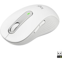 Logitech Signature M650 Gr.L Kabellose Maus Weiß