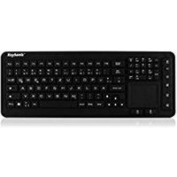 Keysonic KSK-6231 - Tastatur - USB - Deutsch - wasserdicht - Schwarz (KSK-6231 INEL)