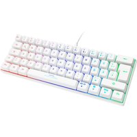 Deltaco Gaming GAM-075-W-DE Kabelgebunden Gaming-Tastatur Beleuchtet Deutsch