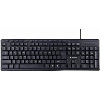 Gembird KB-UM-107 Tastatur USB US Englisch Schwarz (KB-UM-107)