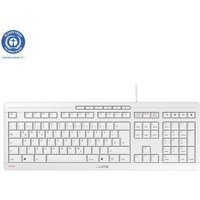 CHERRY STREAM KEYBOARD 2019 USB weiß-grau