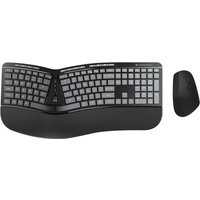 Conceptronic ERGO Kabelloses Set aus ergonomischer Tastatur und vertikaler Maus - englisch (ORAZIO02US)