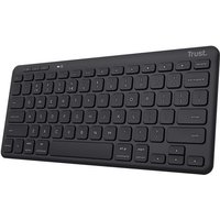 Trust Lyra Tastatur RF Wireless + Bluetooth QWERTY US Englisch Schwarz (24707)