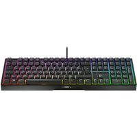 CHERRY XTRFY MX 3.1 - Tastatur - 100% - full size - Hintergrundbeleuchtung - USB-C - QWERTZ - Deutsch - Tastenschalter: CHERRY MX2A Brown - Schwarz (G80-3890LIADE-2)