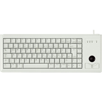 CHERRY Compact-Keyboard G84-4400 - Tastatur - USB - Französisch - Hellgrau