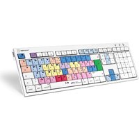 Logickeyboard LKB-MCOM4-CWMU-DE. Tastatur Formfaktor: Standard. Tastatur-Stil: Gerade. Übertragungstechnik: Verkabelt