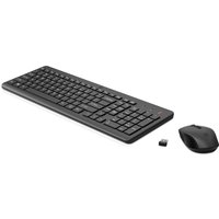 HP 330 Wireless Mouse and Keyboard Combination Tastatur RF Wireless Englisch Schwarz (2V9E6AA#ABB)