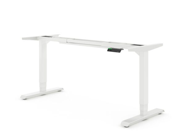 Ergotopia Desktopia Pro X - Elektrisch höhenverstellbarer Schreibtisch / Ergonomischer Tisch mit Memory-Funktion, 7 Jahre Garantie