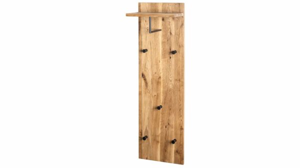 Die Möbelfundgrube Wandgarderobe Paneel Eiche 30 x 100 cm  - PARMA