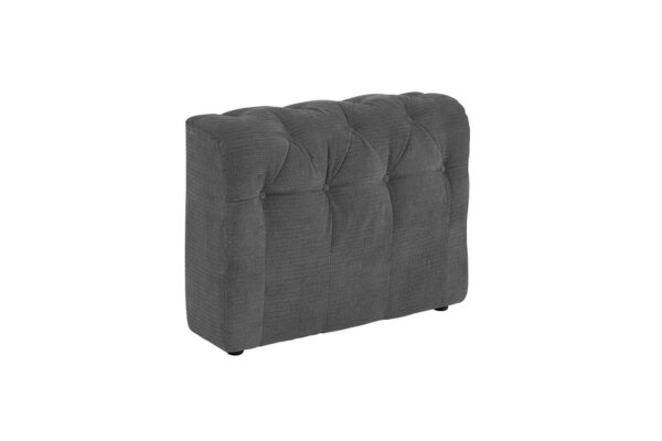 KAWOLA Sofa Seitenelement SEPHI medium Cord Vintage anthrazit