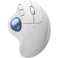 Logitech Ergo M575s Weiß - Kabellose Trackball-Maus inkl. Logi Bolt Adapter