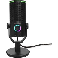 JBL Quantum Stream Studio USB-Mikrofon mit dreifachem Kondensator für Streaming schwarz