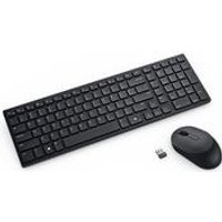 Dell Silent Keyboard and Mouse KM555 - Tastatur-und-Maus-Set (KM555-BLK-INT)