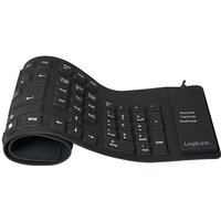 Logilink Flexible Waterproof - Tastatur - PS/2