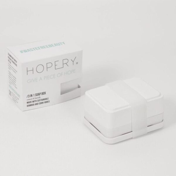 Hopery HOPERY 3-in-1 Seifendose weiß