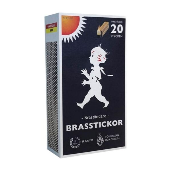 Swedish Match Solstickan Brasstickor - schwedische Kaminanzünder