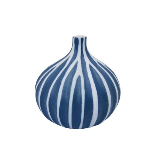 p-dit Vase Congo navy blue line