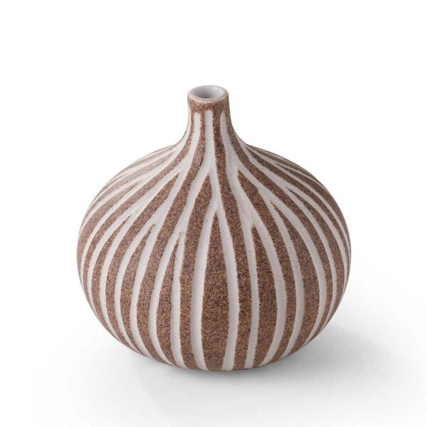 p-dit Vase Congo brown line