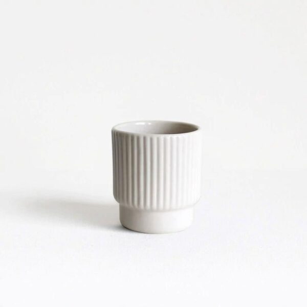 Archive Studio Amsterdam Archive COLUMN EspressoCup 60ml rib weiß