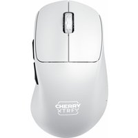 CHERRY Xtrfy M64 Pro - Maus - ergonomisch - 5 Tasten - kabellos - 2.4 GHz - kabelloser Empfänger (USB) - weiß (CX-M64W-PRO-WHITE)