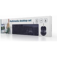 Gembird KBS-UM-04 Tastatur USB QWERTY US Englisch Schwarz (KBS-UM-04)