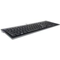 Kensington SlimType - Tastatur - USB - Französisch - Schwarz