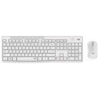 Logitech MK295 Silent - Tastatur-und-Maus-Set - kabellos - 2.4 GHz - QWERTY - Englisch - Off White