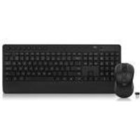 ACT Wireless keyboard and mouse bundle Qwerty silent click eco-friendly made - Tastatur (AC5725)