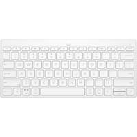 HP 350 Kompakte Bluetooth-Tastatur für mehrere Geräte - Mini - Kabellos - Bluetooth - Mechanischer Switch - Weiß (692T0AA)