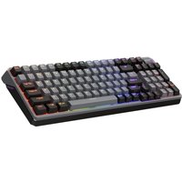 Cooler Master MK770 Tastatur Gaming USB + RF Wireless + Bluetooth QWERTY US Englisch Schwarz - Grau (MK-770-GKKR1-US)