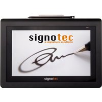 signotec Delta - Unterschriften-Terminal mit LCD Anzeige - 21.696 x 13.56 cm - elektromagnetisch - kabelgebunden - USB - Pure White