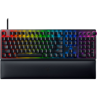 Razer Huntsman V2 - Tastatur - Hintergrundbeleuchtung - USB - QWERTZ - Deutsch - Tastenschalter: Razer Linear Optical Red