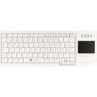 GETT Cleantype Xtra Touch Tastatur mit Touchpad USB Farbe weiss Layout - GETT Cleantype Xtra Touch Tastatur mit Touchpad USB Farbe weiss Layout DE (KL30207)