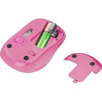 Trust Yvi FX RF Wireless Optisch 1600DPI Ambidextrös Pink Maus (22336)