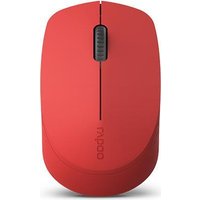 Rapoo M100 Silent Maus RF kabellos + Bluetooth 1300 DPI Beidhändig Rot (18184)