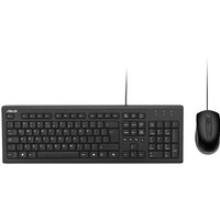 ASUS U2000 Keyboard + Maus Set kabelgebunden schwarz