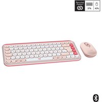 Logitech POP Icon Combo Rosé - Bluetooth®-Tastatur-Maus-Set