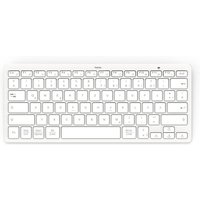 Hama 00125135 Bluetooth®-Tastatur KEY4ALL X510  Silber/Weiß QWERTZ