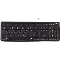 Logitech K120 Kabelgebundene Tastatur Schwarz