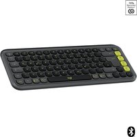 Logitech POP Icon Keys Grafit - Kabellose Multi-Device-Tastatur