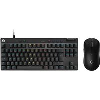 Logitech PRO X TKL RAPID Tastatur + Logitech PRO X Lightspeed 2 Maus - Gaming Combo