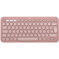 Logitech Pebble Keys 2 K380S Rosa - Minimalistische kabellose Tastatur