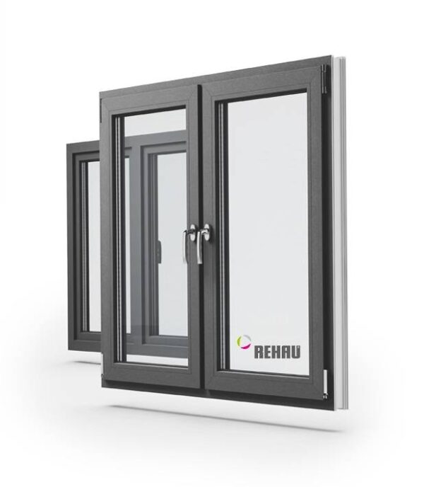 Rehau SYNEGO Fenster aus Kunststoff im P-line System von Velux Konzern