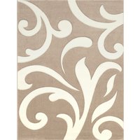 Moderner-Teppich Diamora beige 240x330 cm