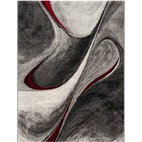 Moderner-Teppich Bravo rot 240x330 cm