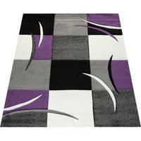 Moderner-Teppich Diamora lila 200x290 cm