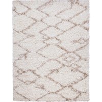 Shaggy-Teppich Kalea beige 80x150 cm