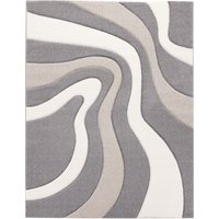 Moderner-Teppich Diamora grau 240x330 cm