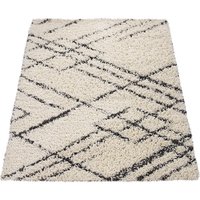 Shaggy-Teppich Kalea beige 80x150 cm