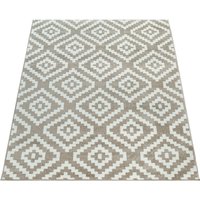 Moderner-Teppich Bella beige 160x220 cm